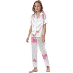 Hawaii T- Shirt Hawaii Mahalo Trend T- Shirt Kids  Satin Short Sleeve Pajamas Set by maxcute