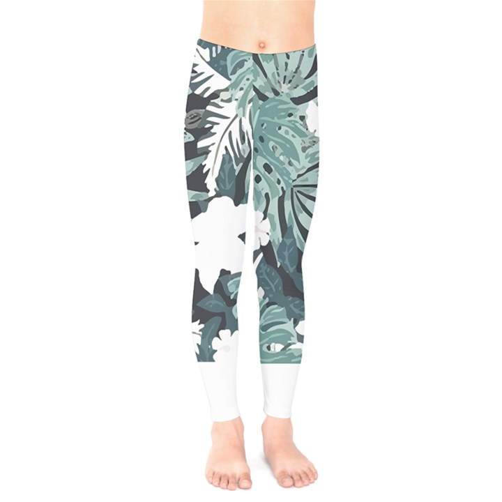 Hawaii T- Shirt Hawaii Mayan Pattern T- Shirt Kids  Leggings