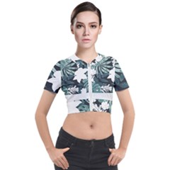 Hawaii T- Shirt Hawaii Mayan Pattern T- Shirt Short Sleeve Cropped Jacket by maxcute