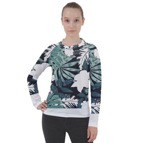 Hawaii T- Shirt Hawaii Mayan Pattern T- Shirt Women s Pique Long Sleeve Tee by maxcute