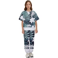 Hawaii T- Shirt Hawaii Mayan Pattern T- Shirt Kids  Tee And Pants Sports Set by maxcute