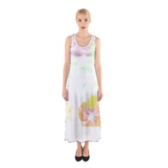 Hawaii T- Shirt Hawaii Meadow Fashion T- Shirt Sleeveless Maxi Dress