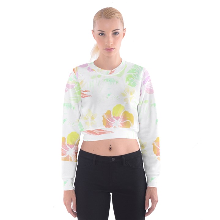 Hawaii T- Shirt Hawaii Meadow Fashion T- Shirt Cropped Sweatshirt