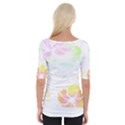 Hawaii T- Shirt Hawaii Meadow Fashion T- Shirt Wide Neckline Tee View2