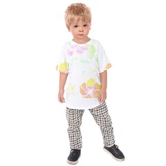 Hawaii T- Shirt Hawaii Meadow Fashion T- Shirt Kids  Raglan Tee