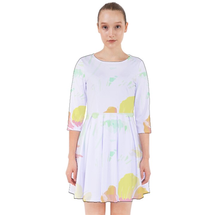 Hawaii T- Shirt Hawaii Meadow Fashion T- Shirt Smock Dress