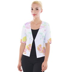 Hawaii T- Shirt Hawaii Meadow Fashion T- Shirt Cropped Button Cardigan