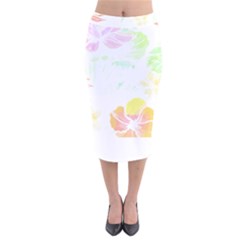 Hawaii T- Shirt Hawaii Meadow Fashion T- Shirt Velvet Midi Pencil Skirt