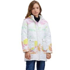 Hawaii T- Shirt Hawaii Meadow Fashion T- Shirt Kid s Hooded Longline Puffer Jacket