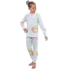 Hawaii T- Shirt Hawaii Meadow Fashion T- Shirt Kids  Long Sleeve Set 