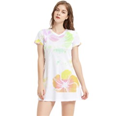 Hawaii T- Shirt Hawaii Meadow Fashion T- Shirt Women s Sports Skirt