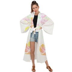 Hawaii T- Shirt Hawaii Meadow Fashion T- Shirt Maxi Kimono