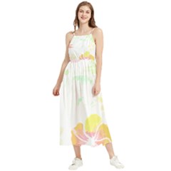 Hawaii T- Shirt Hawaii Meadow Fashion T- Shirt Boho Sleeveless Summer Dress