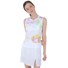 Hawaii T- Shirt Hawaii Meadow Fashion T- Shirt Women s Sleeveless Sports Top