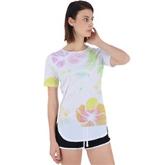 Hawaii T- Shirt Hawaii Meadow Fashion T- Shirt Perpetual Short Sleeve T-Shirt