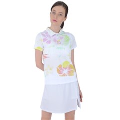 Hawaii T- Shirt Hawaii Meadow Fashion T- Shirt Women s Polo Tee