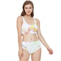 Hawaii T- Shirt Hawaii Meadow Fashion T- Shirt Frilly Bikini Set View1