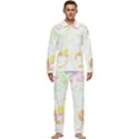 Hawaii T- Shirt Hawaii Meadow Fashion T- Shirt Men s Long Sleeve Velvet Pocket Pajamas Set View1