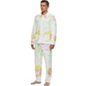 Hawaii T- Shirt Hawaii Meadow Fashion T- Shirt Men s Long Sleeve Velvet Pocket Pajamas Set View3