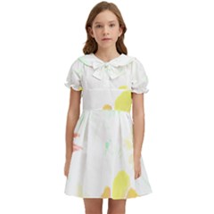 Hawaii T- Shirt Hawaii Meadow Fashion T- Shirt Kids  Bow Tie Puff Sleeve Dress