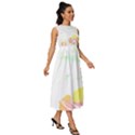 Hawaii T- Shirt Hawaii Meadow Fashion T- Shirt Sleeveless Round Neck Midi Dress View3