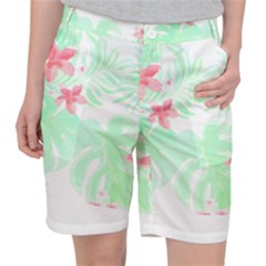 Hawaii T- Shirt Hawaii Meadow Trend T- Shirt Pocket Shorts by maxcute