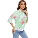 Hawaii T- Shirt Hawaii Meadow Trend T- Shirt Women s Quarter Sleeve Pocket Shirt View2