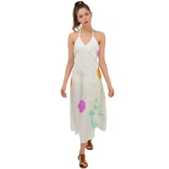 Hawaii T- Shirt Hawaii Ohana Fashion T- Shirt Halter Tie Back Dress  by maxcute