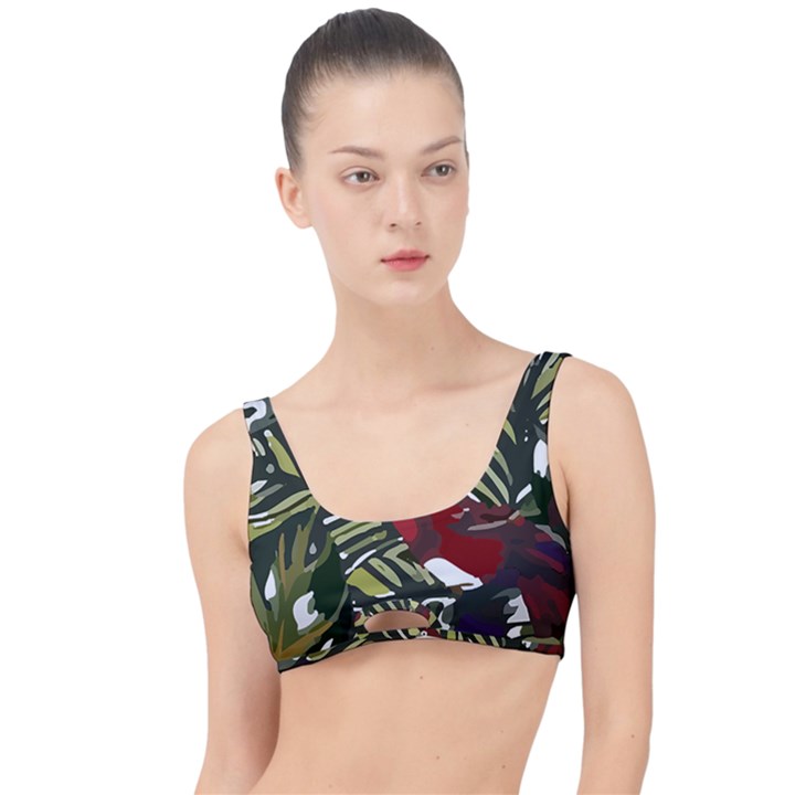 Hawaii T- Shirt Hawaii Pattern Garden T- Shirt The Little Details Bikini Top