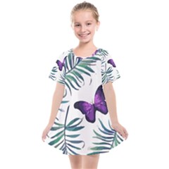 Hawaii T- Shirt Hawaii Peacock Pattern T- Shirt Kids  Smock Dress by maxcute