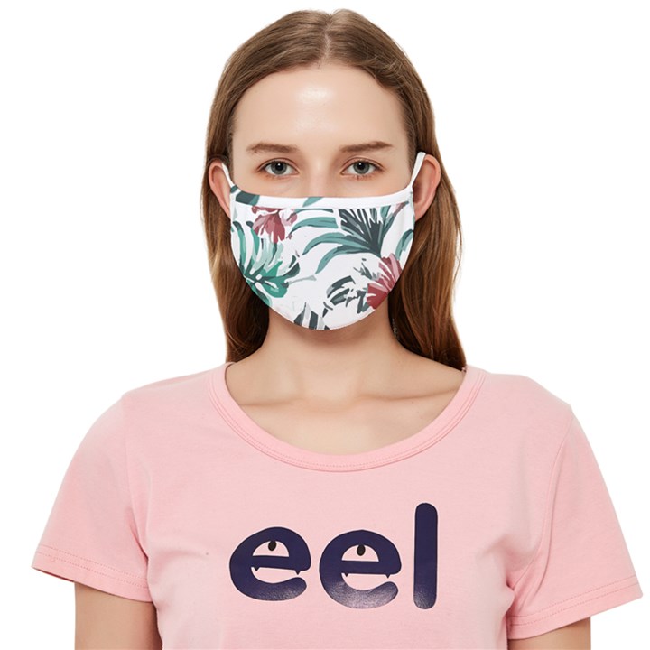 Hawaii T- Shirt Hawaii Puff Pattern T- Shirt Cloth Face Mask (Adult)