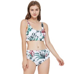 Hawaii T- Shirt Hawaii Puff Pattern T- Shirt Frilly Bikini Set by maxcute