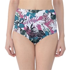 Hawaii T- Shirt Hawaii Quater Pattern T- Shirt Classic High-waist Bikini Bottoms by maxcute