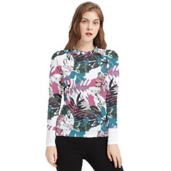 Hawaii T- Shirt Hawaii Quater Pattern T- Shirt Women s Long Sleeve Rash Guard by maxcute