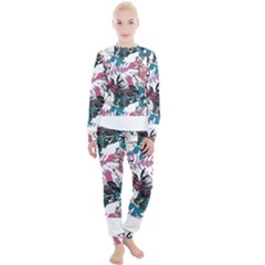 Hawaii T- Shirt Hawaii Quater Pattern T- Shirt Women s Lounge Set by maxcute