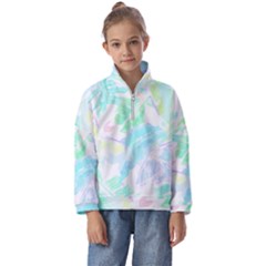 Hawaii T- Shirt Hawaii Sole Flowers T- Shirt Kids  Half Zip Hoodie by maxcute