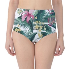 Hawaii T- Shirt Hawaii Souls Pattern T- Shirt Classic High-waist Bikini Bottoms by maxcute