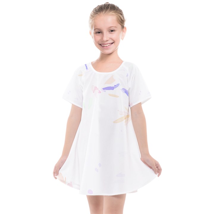 Hawaii T- Shirt Hawaii Summer Creative T- Shirt Kids  Smock Dress