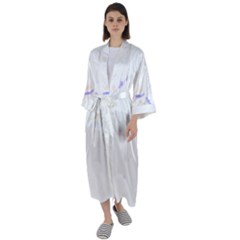 Hawaii T- Shirt Hawaii Summer Creative T- Shirt Maxi Satin Kimono by maxcute