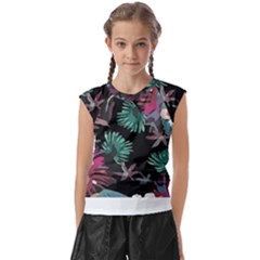 Hawaii T- Shirt Hawaii Trend Garden T- Shirt Kids  Raglan Cap Sleeve Tee by maxcute