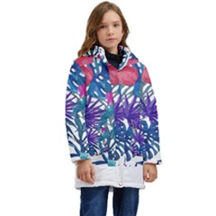 Hawaii T- Shirt Hawaii Valley Garden T- Shirt Kid s Hooded Longline Puffer Jacket by maxcute