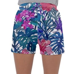 Hawaii T- Shirt Hawaii Valley Garden T- Shirt Sleepwear Shorts by maxcute