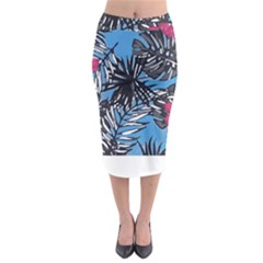 Hawaii T- Shirt Hawaii Vanilla Flowers T- Shirt Midi Pencil Skirt by maxcute