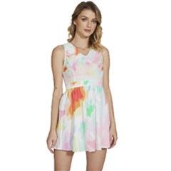 Hawaii T- Shirt Hawaii Wax Flowers T- Shirt Sleeveless High Waist Mini Dress