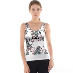 Hawaii T- Shirt Hawaii White Flowers T- Shirt Tank Top by maxcute