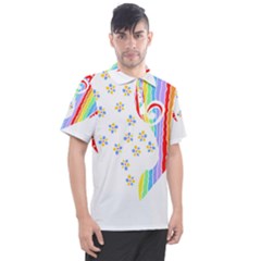 Heart Design T- Shirtheart T- Shirt (1) Men s Polo Tee by maxcute