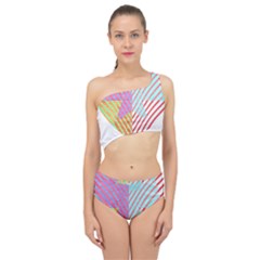 Heart Design T- Shirtheart T- Shirt (2) Spliced Up Two Piece Swimsuit by maxcute