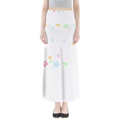 Hello Spring T- Shirt Happy Spring Yall Flowers Bloom Floral First Day Of Spring T- Shirt Full Length Maxi Skirt by maxcute