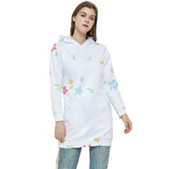 Hello Spring T- Shirt Happy Spring Yall Flowers Bloom Floral First Day Of Spring T- Shirt Women s Long Oversized Pullover Hoodie by maxcute