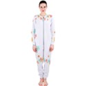 Hello Spring T- Shirt Hello Spring Trendy Easter Daisy Flower Cute Floral Pattern OnePiece Jumpsuit (Ladies) View1